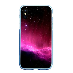 Чехол iPhone XS Max матовый Night Nebula