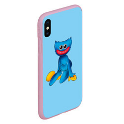 Чехол iPhone XS Max матовый POPPY PLAYTIME HAGGY WAGGY ПОППИ ПЛЕЙТАЙМ ХАГГИ ВА, цвет: 3D-розовый — фото 2