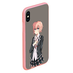 Чехол iPhone XS Max матовый Юи Юигахама OreGairu, цвет: 3D-баблгам — фото 2