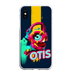 Чехол iPhone XS Max матовый Brawl Otis