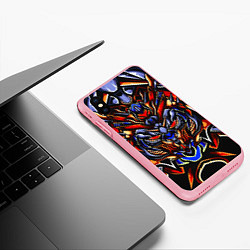 Чехол iPhone XS Max матовый Железный монстр, цвет: 3D-баблгам — фото 2