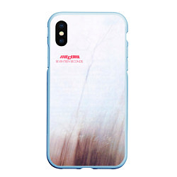 Чехол iPhone XS Max матовый Seventeen Seconds - The Cure, цвет: 3D-голубой