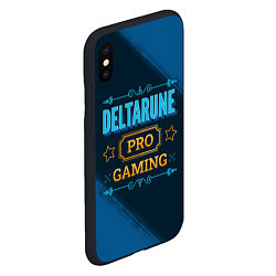 Чехол iPhone XS Max матовый Игра Deltarune: pro gaming, цвет: 3D-черный — фото 2