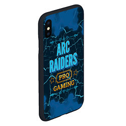 Чехол iPhone XS Max матовый Игра ARC Raiders: pro gaming, цвет: 3D-черный — фото 2