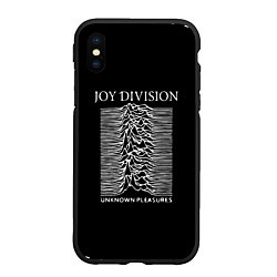 Чехол iPhone XS Max матовый Joy Division - unknown pleasures