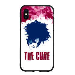 Чехол iPhone XS Max матовый Роберт Смит The Cure, цвет: 3D-черный