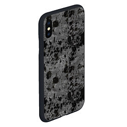 Чехол iPhone XS Max матовый Камуфляж Metro, цвет: 3D-черный — фото 2