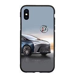 Чехол iPhone XS Max матовый Buick Flagship concept, цвет: 3D-черный