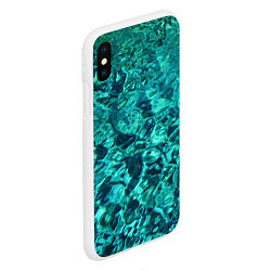 Чехол iPhone XS Max матовый Formosus, цвет: 3D-белый — фото 2