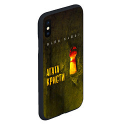 Чехол iPhone XS Max матовый Майн Кайф - Агата Кристи, цвет: 3D-черный — фото 2