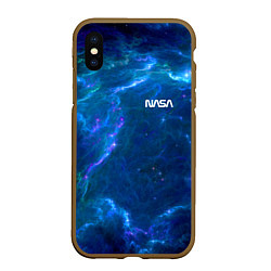 Чехол iPhone XS Max матовый Бескрайний космос - Nasa