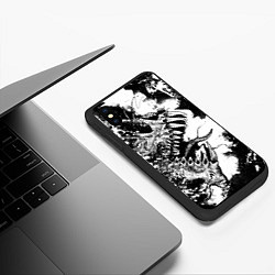 Чехол iPhone XS Max матовый Демоны внутри тебя, цвет: 3D-черный — фото 2
