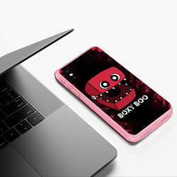 Чехол iPhone XS Max матовый Бокси Бу - персонаж Поппи Плейтайм, цвет: 3D-баблгам — фото 2