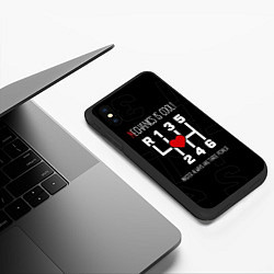 Чехол iPhone XS Max матовый Mechanics is COOL, цвет: 3D-черный — фото 2