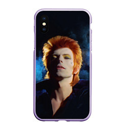 Чехол iPhone XS Max матовый David Bowie - Jean Genie