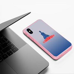 Чехол iPhone XS Max матовый Не кипишуй, цвет: 3D-баблгам — фото 2