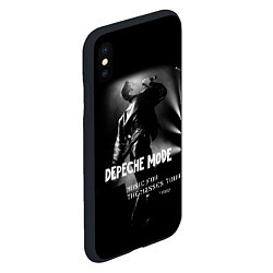 Чехол iPhone XS Max матовый Depeche Mode - Music for the Masses tour, цвет: 3D-черный — фото 2