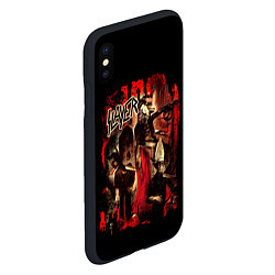 Чехол iPhone XS Max матовый Slayer ад, цвет: 3D-черный — фото 2
