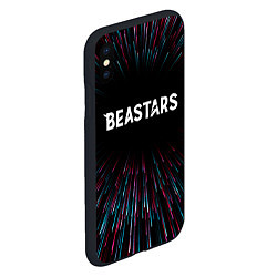 Чехол iPhone XS Max матовый Beastars infinity, цвет: 3D-черный — фото 2