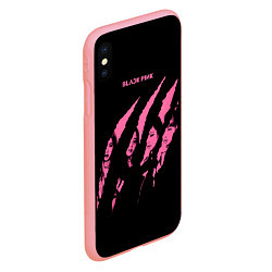 Чехол iPhone XS Max матовый Blackpink Tearing with claws, цвет: 3D-баблгам — фото 2