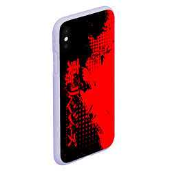Чехол iPhone XS Max матовый Группировка Вальхалла - Tokyo revengers, цвет: 3D-светло-сиреневый — фото 2