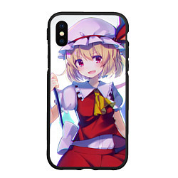 Чехол iPhone XS Max матовый Touhou Project Фландр Скарлет