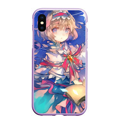 Чехол iPhone XS Max матовый Touhou Project Алиса Маргатройд и Мариса Кирисаме