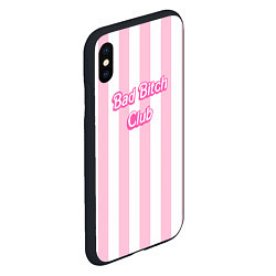 Чехол iPhone XS Max матовый Bad Bitch Club - barbie style, цвет: 3D-черный — фото 2