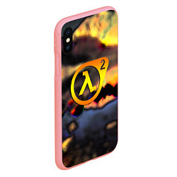 Чехол iPhone XS Max матовый Half-life maps, цвет: 3D-баблгам — фото 2