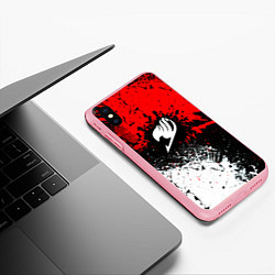 Чехол iPhone XS Max матовый Хвост феи japan, цвет: 3D-баблгам — фото 2