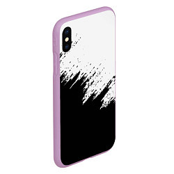 Чехол iPhone XS Max матовый Краска и больше ничего лишнего, цвет: 3D-сиреневый — фото 2