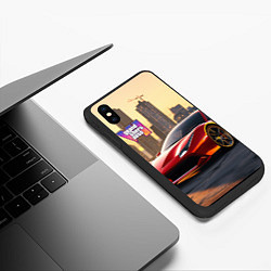 Чехол iPhone XS Max матовый GTA 6 Vice city, цвет: 3D-черный — фото 2