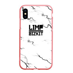 Чехол iPhone XS Max матовый Limp bizkit storm black, цвет: 3D-баблгам