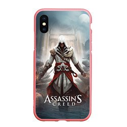 Чехол iPhone XS Max матовый Assassins creed poster game, цвет: 3D-баблгам