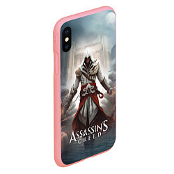 Чехол iPhone XS Max матовый Assassins creed poster game, цвет: 3D-баблгам — фото 2
