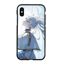 Чехол iPhone XS Max матовый Sousou no Frieren Фрирен beautiful, цвет: 3D-черный