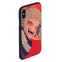 Чехол iPhone XS Max матовый Моя геройская академия Himiko Toga, цвет: 3D-черный — фото 2