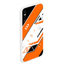 Чехол iPhone XS Max матовый Asiimov AWP skin, цвет: 3D-белый — фото 2