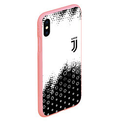 Чехол iPhone XS Max матовый Juventus sport steel, цвет: 3D-баблгам — фото 2