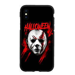 Чехол iPhone XS Max матовый Halloween Michael Myers