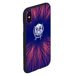 Чехол iPhone XS Max матовый Motorhead red energy, цвет: 3D-черный — фото 2