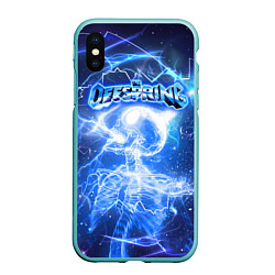 Чехол iPhone XS Max матовый Supercharged - The offspring, цвет: 3D-мятный