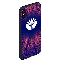 Чехол iPhone XS Max матовый Daewoo red energy, цвет: 3D-черный — фото 2