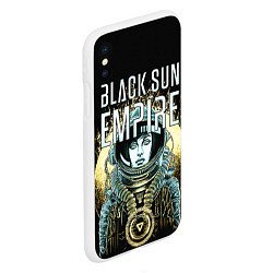 Чехол iPhone XS Max матовый Black Sun Empire, цвет: 3D-белый — фото 2