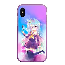 Чехол iPhone XS Max матовый No Game No Life