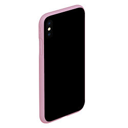 Чехол iPhone XS Max матовый Diana, цвет: 3D-розовый — фото 2