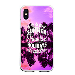 Чехол iPhone XS Max матовый Hawaii dream 2