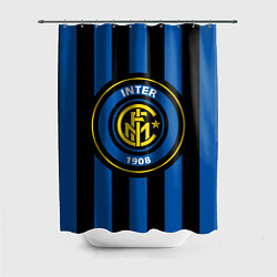 Шторка для душа Inter FC 1908, цвет: 3D-принт