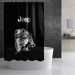 Шторка для душа Jeep, цвет: 3D-принт — фото 2