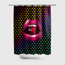 Шторка для душа Pop art, цвет: 3D-принт